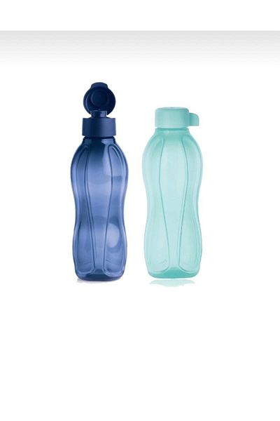 Tupperware C Eco Bottle Water Bottle Set of 2 500 Ml X Blue And Navy