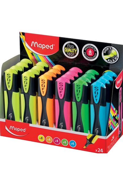Maped Ultra Soft Highlighter - Mixed 746037