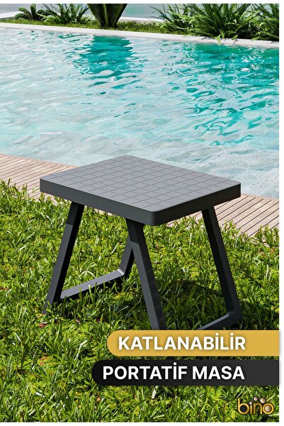 Bino Kamp Masası Katlanabilir Masa Sehpa Bahçe Masası Piknik Masası Plastik Masa Taşınabilir Masa