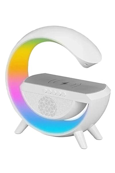 NS Store G Bluetooth Hoparlör 15w Kablosuz Hızlı Şarj / Alarm / Çalar Saat / ...