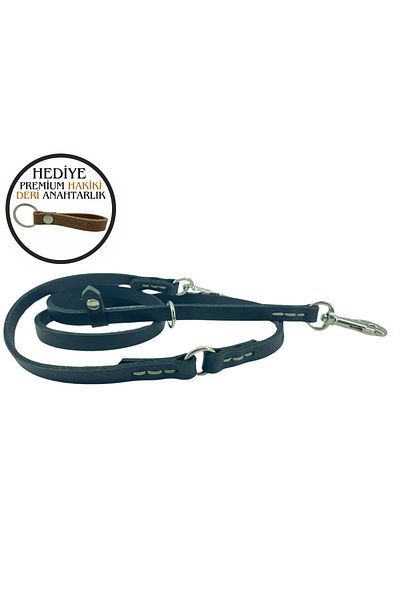 Rebel Dog Premium Leather Dog Walking Strap - Multifunctional, Useful 1.4Cm//170Cm