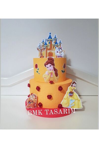 bmk tasarım Torta u obliku modela princeze Belle