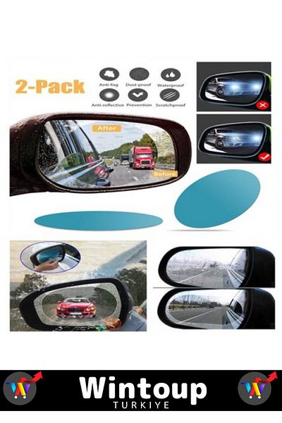 Wintoup Premium Production Long Lasting Autumn Winter Car Side Mirror Rain Slider Film 4Pcs