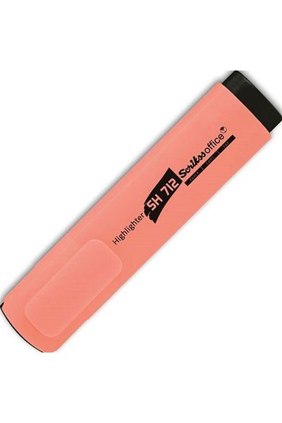 Scrikss Pastel Orange Highlighter - Sh 712, Pack of 12