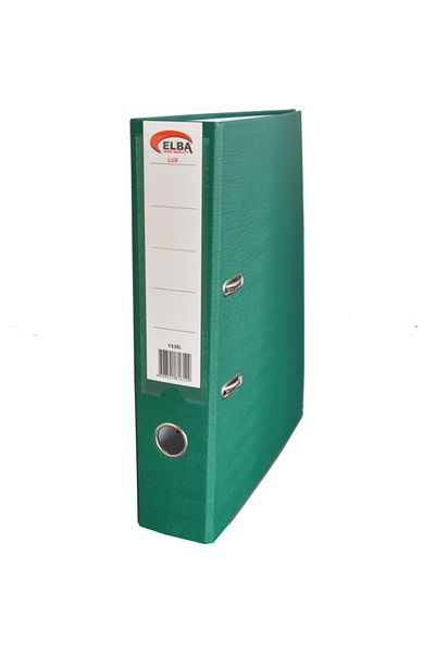 ELBA Folder Plastic Lux Wide Green (25 buc.)