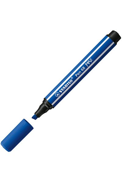 Stabilo Dark Blue Felt Tip Pen - 68 Max, 768/32-5-Pkt