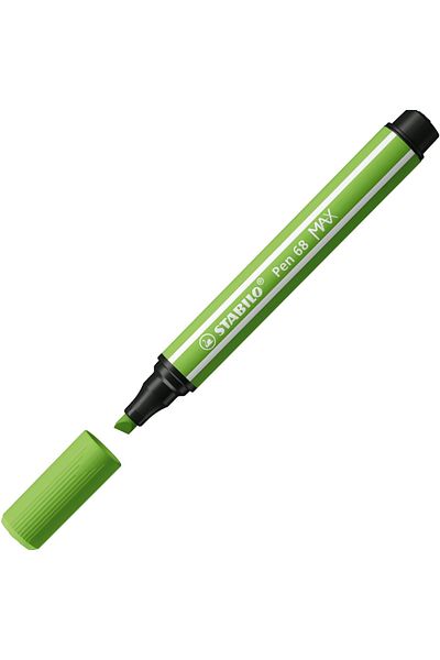 Stabilo Light Green Felt Tip Pen - 68 Max, 768/33-5-Pkt