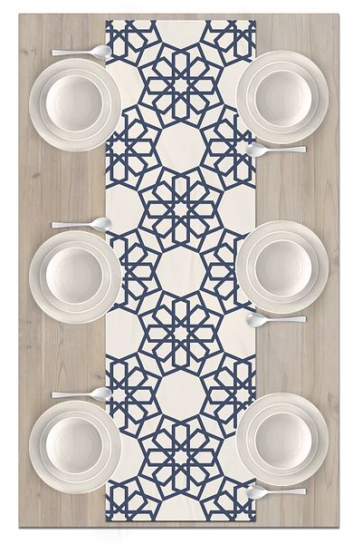 Bertille Home Ramadan Series 140x40 Cm Digital Printed Runner (Ramadan)