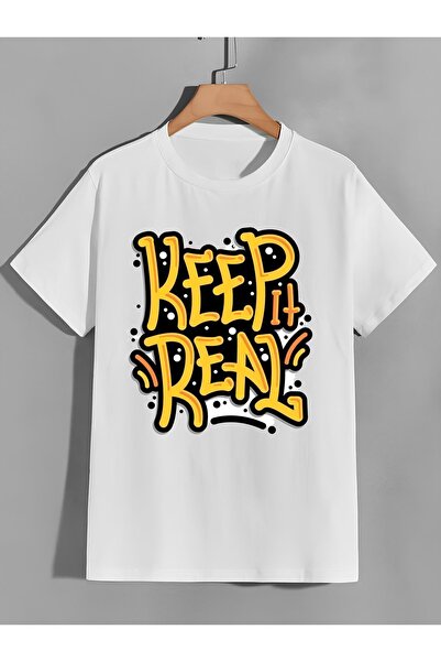 BBS تي شيرت مطبوع عالي الجودة Be Realistic - 100% بوليستر