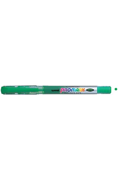 UNİ-BALL Uni-ball Highlighter (12 Pieces) Promark Eye Pocket Type Green Usp-105