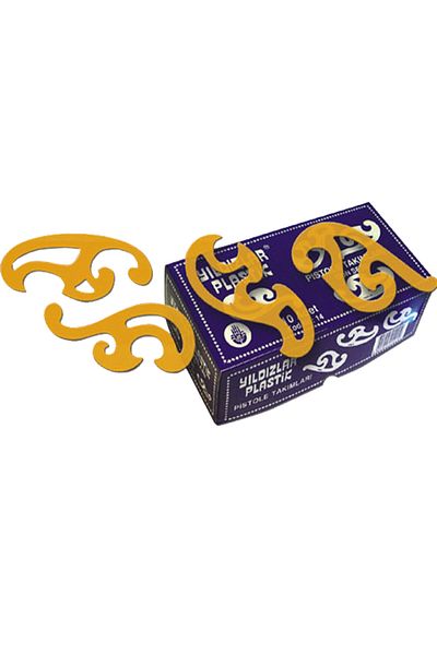 YILDIZLAR HOME Stars Pistole Small 4 Pieces 14-10 Pieces