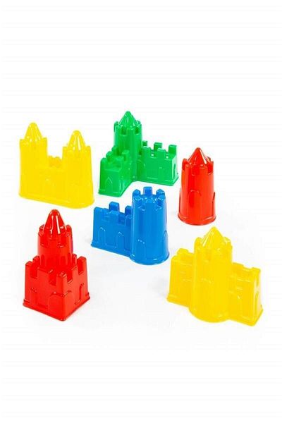 Polesie Toy Castle Sand Mold Set No:543 6 Pieces