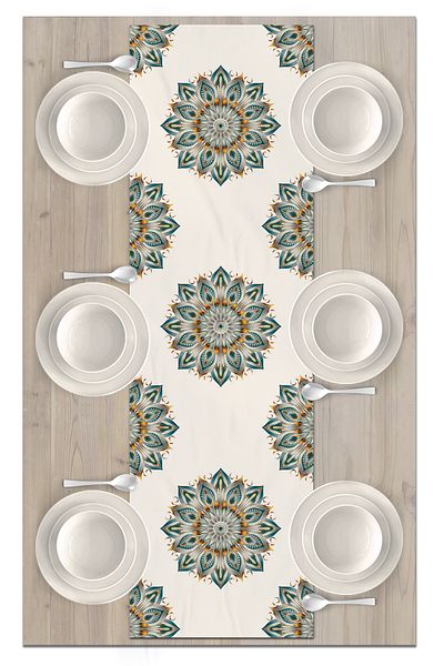 Bertille Home Ramadan Series 140x40 Cm Digital Printed Runner (Ramadan)