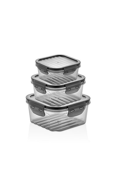 QLUX IDEAS Qlux 3 Size Bpa Free Storage Set - Leak Proof Container