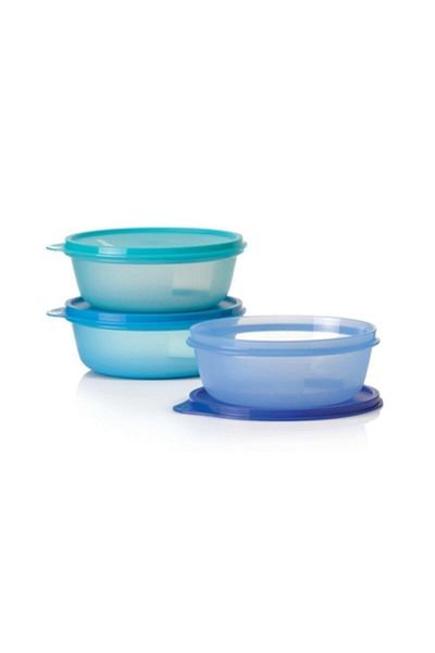 Tupperware 3 Pieces Candy Container Refrigerator Storage Container