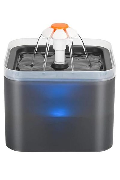Teknopet Stylish and Durable Cat Dog Water Dispenser - Automatic Water Dispenser and Waterfall
