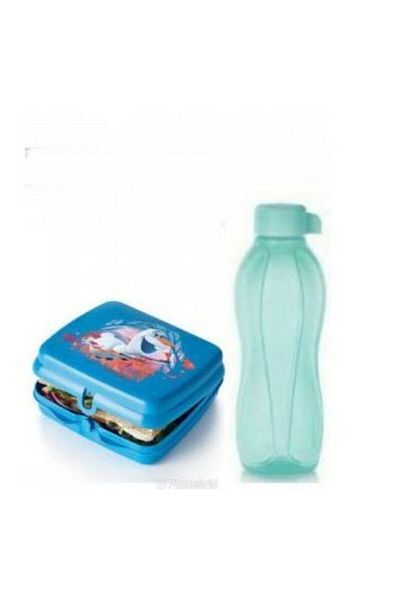 Tupperware Eco Bottle Lunch Box - Compartmented, 500ml