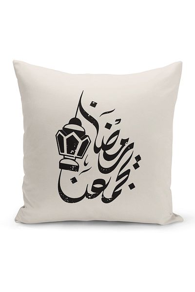 Bertille Home Ramadan Series Double Sided Digital Printed Throw Pillow Case (Ramadan Cushion Cover)