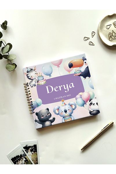 Norm Design Carte de memorie pentru bebeluș - Jurnal, Jurnal de naștere, Agenda gravidă