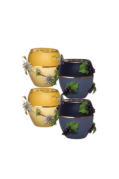 Oriflame Tender Care 4-Piece Multi-Purpose Balm Set with Blackcurrant and Passion Fruit