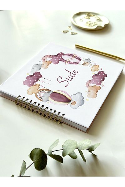 Norm Design Carte de memorie pentru bebeluși și copii - Jurnal, Jurnal de naștere, Agenda gravidelor
