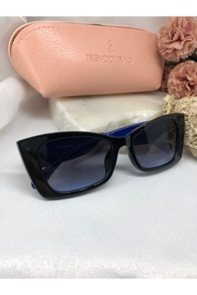 Di Caprio Ode Cat Eye Blue Women's Sunglasses