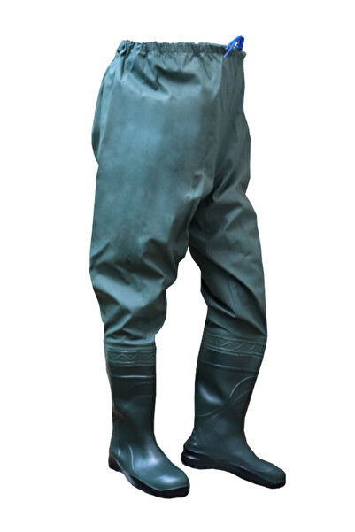 go out Su Geçirmez Çizmeli PVC  Pantolon, Avcı Balıkçı, Çiftçi, Bahçe Tarla Sulama %100Su Geçirmez Dikişsiz