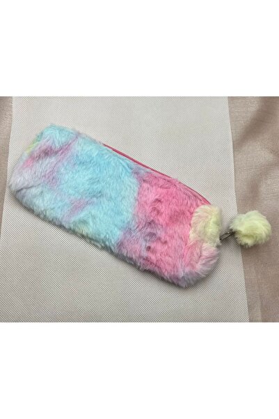 Meyra Accessories Suporturi pentru creion moale de pluș curcubeu, cadou drăguț colorat, cadou pentru elevi preșcolari