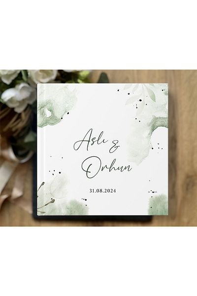 Norm Design Wedding - Engagement, Wedding Guest & Visitor Memory Book
