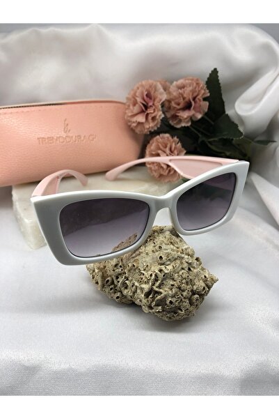 Di Caprio Ode Cat Eye White Women's Sunglasses