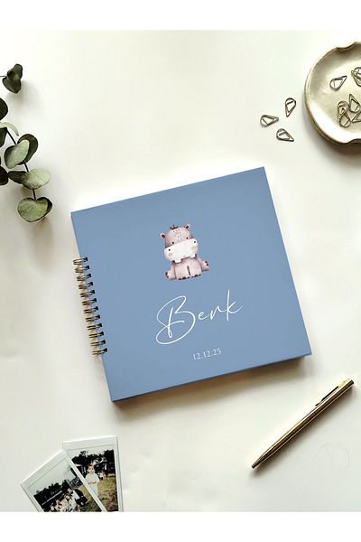 Norm Design كتاب الذاكرة للطفل والأطفال - مذكرات، مذكرات عيد ميلاد، جدول أعمال الأمومة