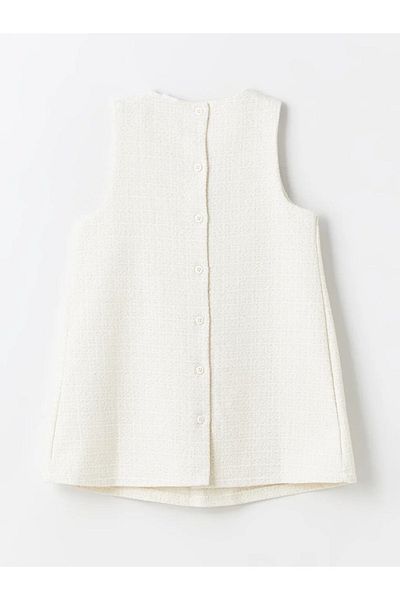 LC Waikiki LCW baby Crew Neck Sleeveless Baby Girl Dress