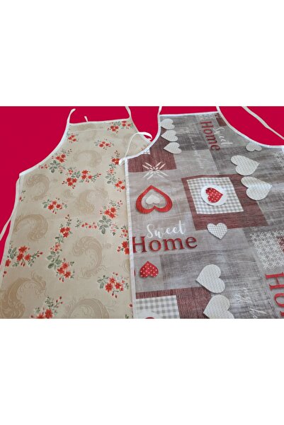 Berkut home مريلة مطبخ من القماش الزيتي - مقاومة للسوائل من سيلين، قطعتين 75x55