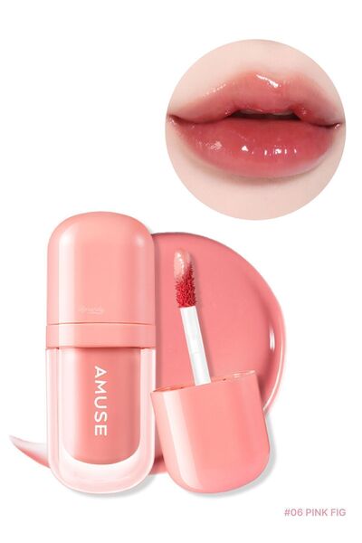 Amuse Bebe Tint (KORENDY) Meyve Özlü Dolgunlaştırıcı Ve Besleyici Yağlı Tint 3.8gr #06 Pınk Fıg