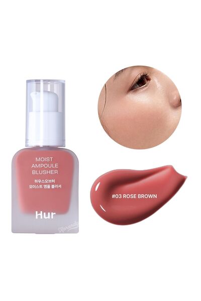 House of HUR Moist Ampoule Blusher Kayısı Gül Ve Erik Özlü Serum Allık 20ml #...