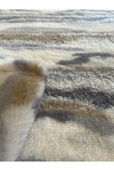 Evrimax Peluş Tavşan Tüyü Yumuşak Koltuk Örtüsü 150x200 - 3 ' lü Koltuk Örtüsü