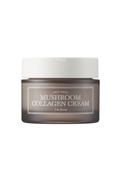 I'm From Mushroom Collagen Cream (KORENDY) (ELASTİKİYET ARTIRICI %30 VEGAN KOLAJENLİ KREM) 50ml