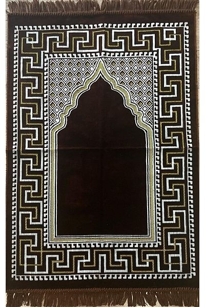 Balat Halı Velvet Prayer Rug Soft Quality Lightweight Foldable