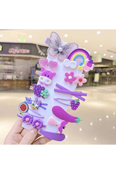 NEHİRDEN 14 Parça Klipsli Çıtçıt Pens Toka Seti