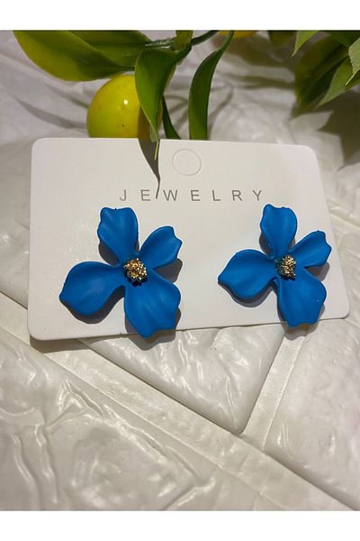 sema aksesuar Flower Model Women's Earrings - Gift