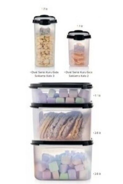 Tupperware Oval Modular Set of 5