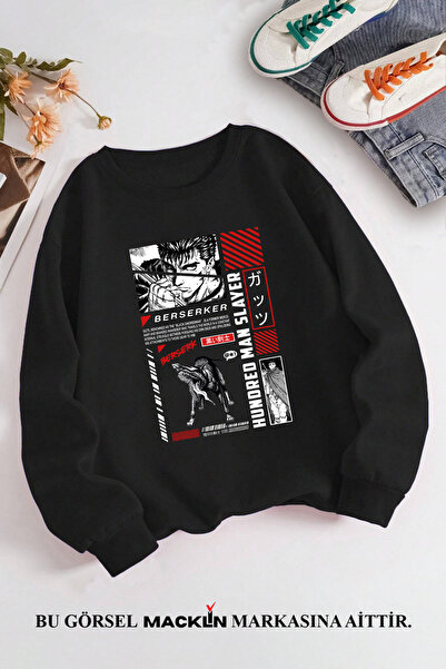 macklin Berserk Anime Sa deznom Unisex ženska/muška majica - okrugla kragna