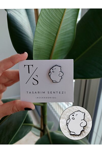 Tasarım Sentezi Rozet Metal Broş Yaka Okul Çantası Kıyafet Takı Aksesuar Kafa...