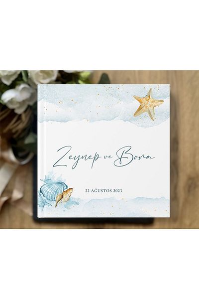 Norm Design Wedding - Engagement Guest & Guest Memory Book