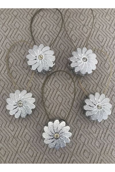 FEDA İSTANBUL 5-Piece Magnetic Collector Curtain Latch Set