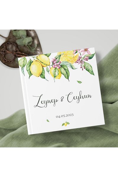 Norm Design الزفاف - كتاب ذكريات الضيوف والزوار للخطوبة