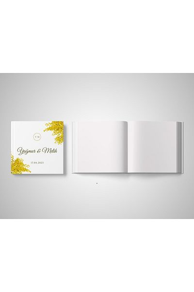 Norm Design الزفاف - كتاب ذكريات الضيوف والزوار للخطوبة