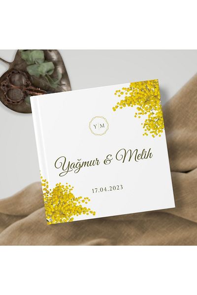 Norm Design الزفاف - كتاب ذكريات الضيوف والزوار للخطوبة