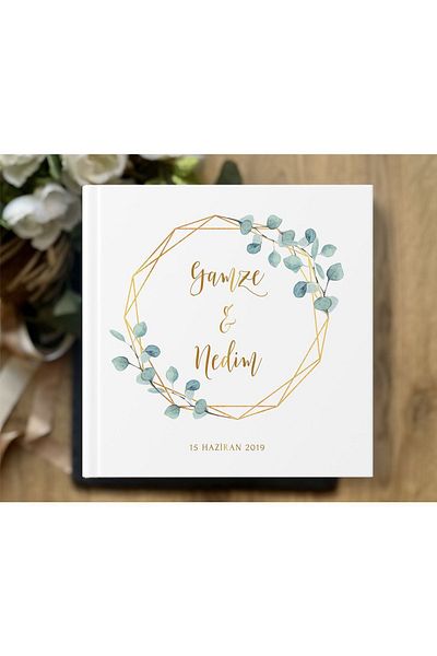 Norm Design Nunta - Invitat de logodna - Carte de amintiri pentru vizitatori Design înrămat