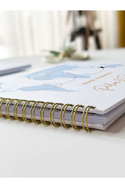 Norm Design Jurnal de călătorie, planificator, caiet cadou și album foto pentru carte de memorie
